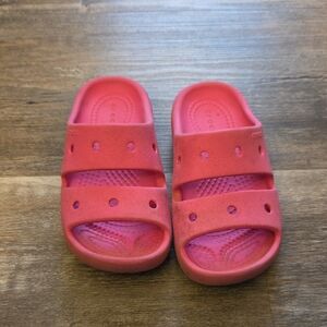 CROCS Kids Vibrant Pink Sandals